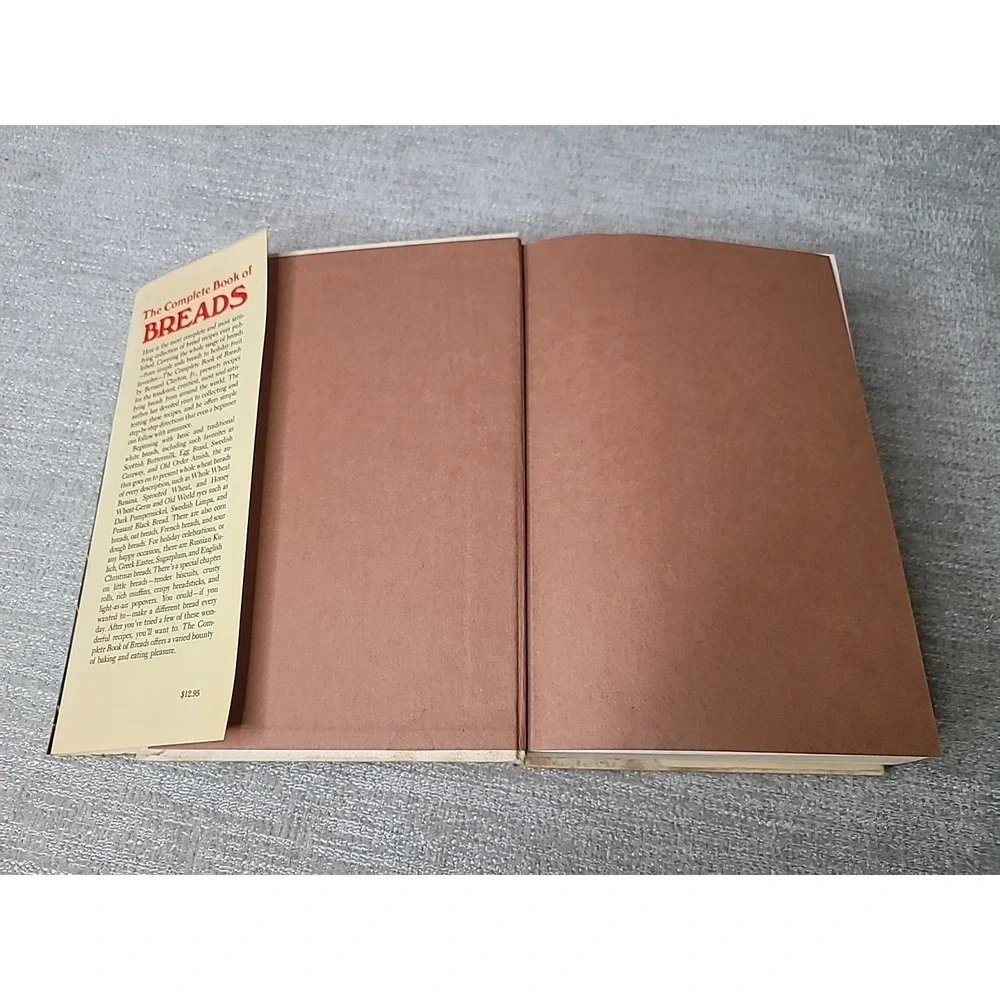 Complete Book Breads Cookbook by Bernard Clayton Jr. 100's‎ of Recipes Hardback